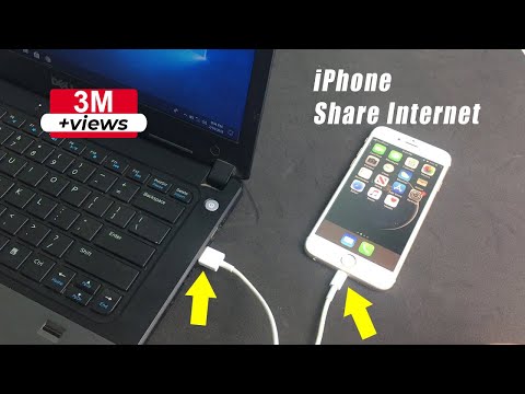 iPhone : Share Internet connection with Your PC using USB cable | NETVN