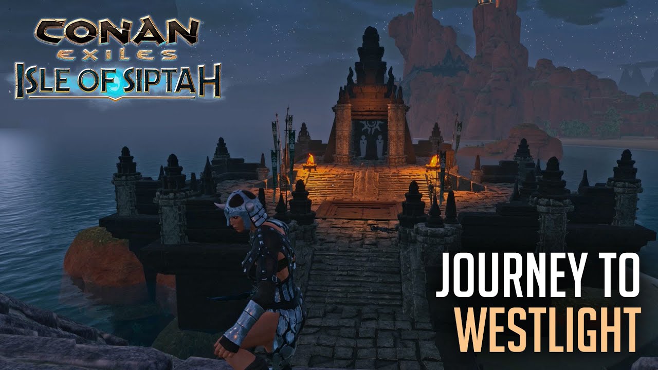 Conan Exiles - Journey to Westlight (Isle of Siptah DLC) - YouTube