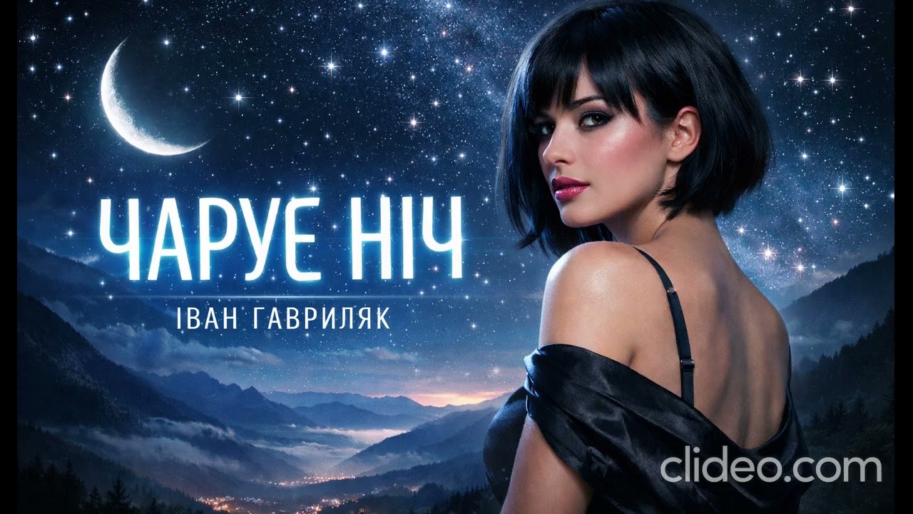 Чарує ніч - Іван Гавриляк (авторська) Suno AI Music//clideo