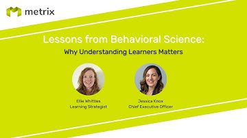 Lessons from Behavioral Science: Why Understanding Learners Matters