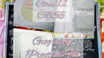 Geography Practical File | Class 12 CBSE | Session - 2020 -21 | Shweta Bhatt