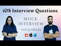 iOS Interview Questions | Mock Interview | Tips & Tricks | Swift
