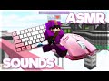 Keyboard + Mouse Sounds ASMR | Hypixel Bedwars