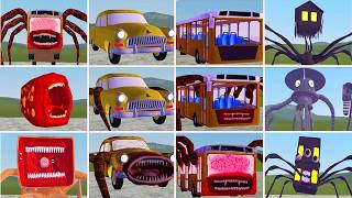 Monster Battle: CAR EATER, BUS EATER, CHOO CHOO CHARLES, HOUSE HEAD, TRAIN EATER, MEGAHORN (GMOD) p9