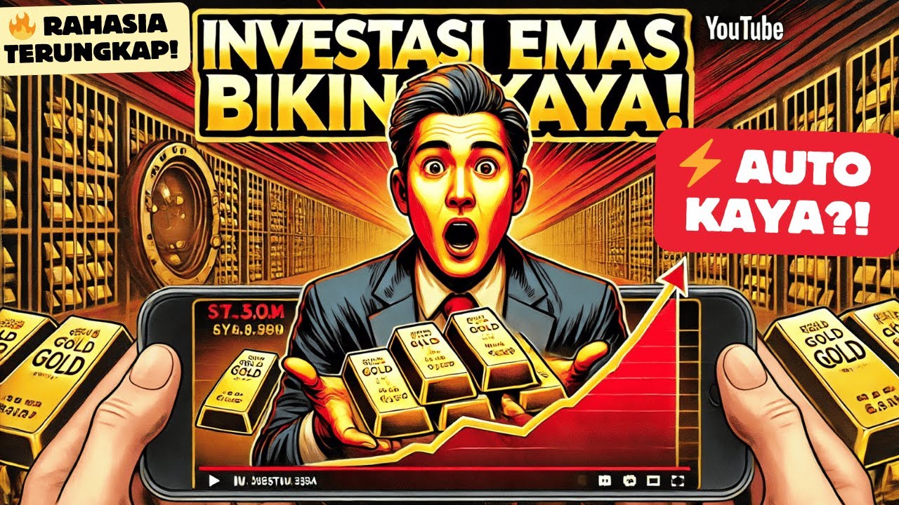 WOW! ORANG INI JADI MILIARDER HANYA DARI INVESTASI EMAS!