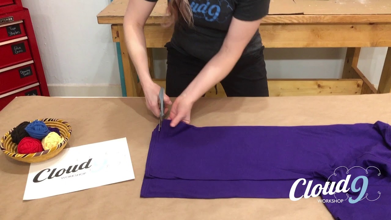 DIY T-Shirt String  with Miss Kelcey at Cloud 9 Workshop