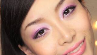 Holiday Makeup: Romantic Pink & Purple Eyes Makeup