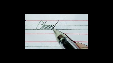 Name of Chandrasekhar write ✍️ in beautiful cursive style.||. Comment your name to write a name.