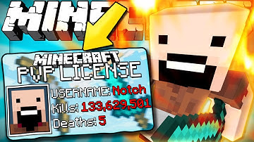 If You Needed a PVP License to Fight - Minecraft
