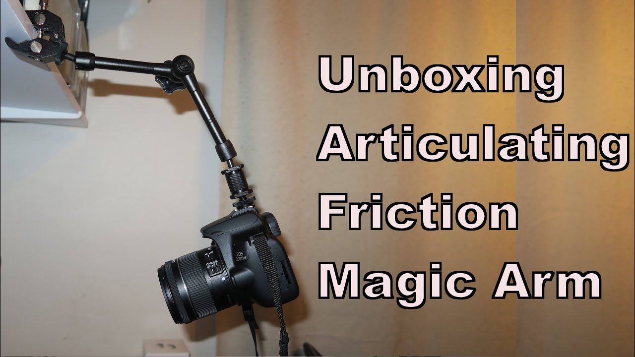 Unboxing Articulating Friction Magic Arm YouTube