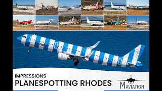 Planespotting at Rhodes - Spotten in Rhodos 2022