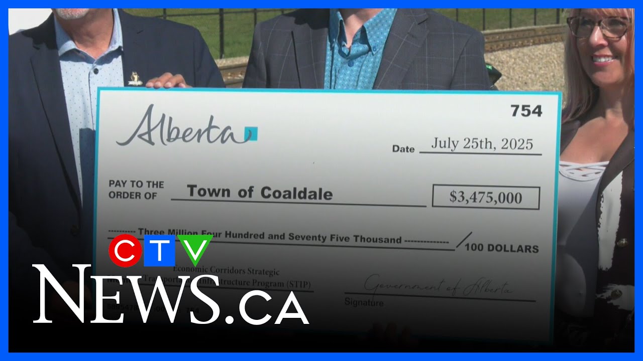 Rail expansion partnership between province, Town of Coaldale