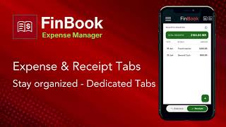 FinBook – Daily Expense Manager | Track Expenses, Receipts, PDF & CSV Export screenshot 4