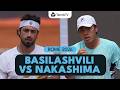 Nikoloz Basilashvili vs Brandon Nakashima Highlights | Rome 2026