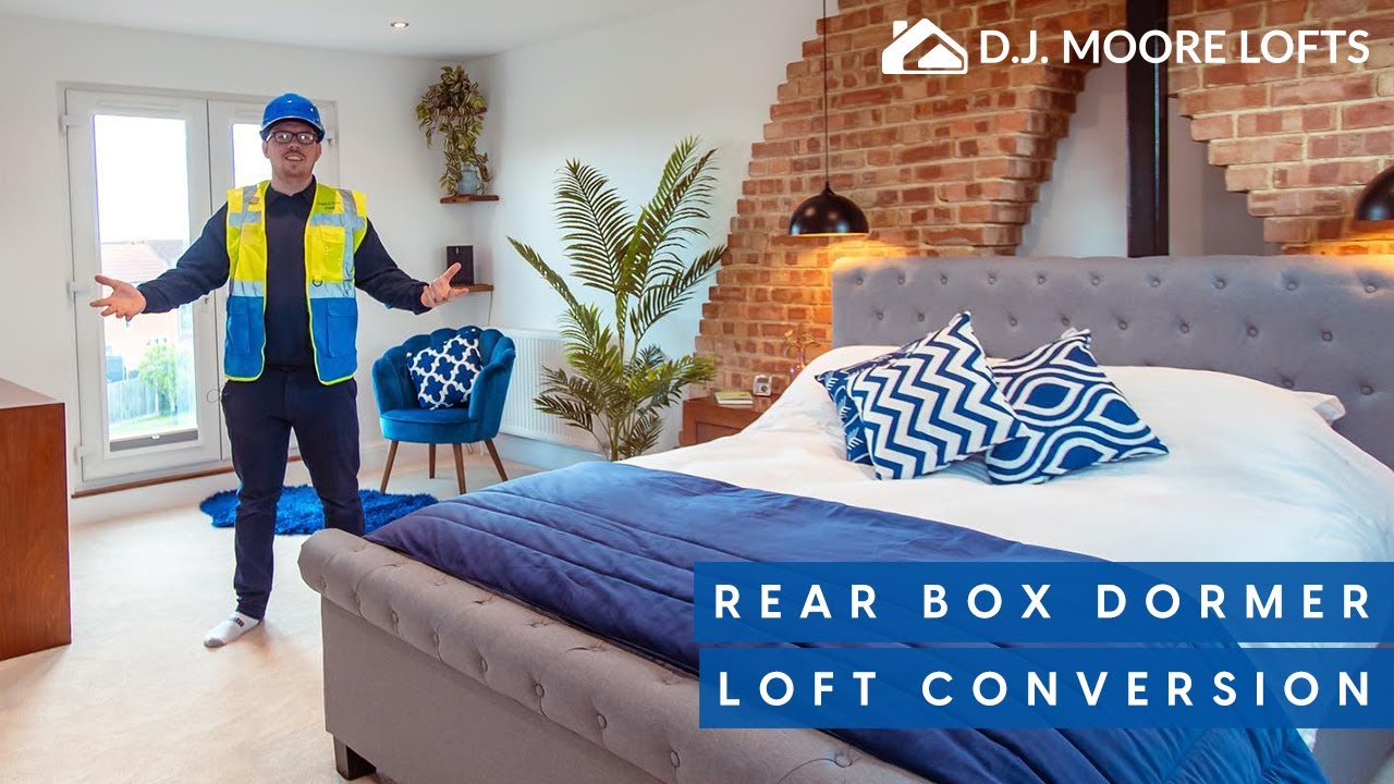 Rear Box Dormer Loft Conversion | DJ Moore Lofts - YouTube