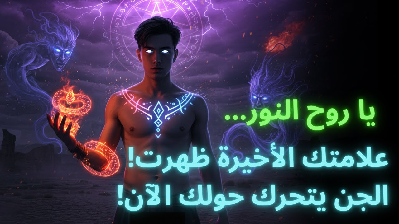 ظهرت آخر علامة على جسده... وبدأت الجن تتحرك حوله! 🐍🔮