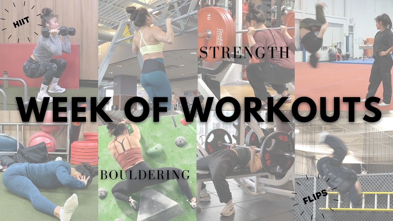 WEEK OF WORKOUTS | February 2023