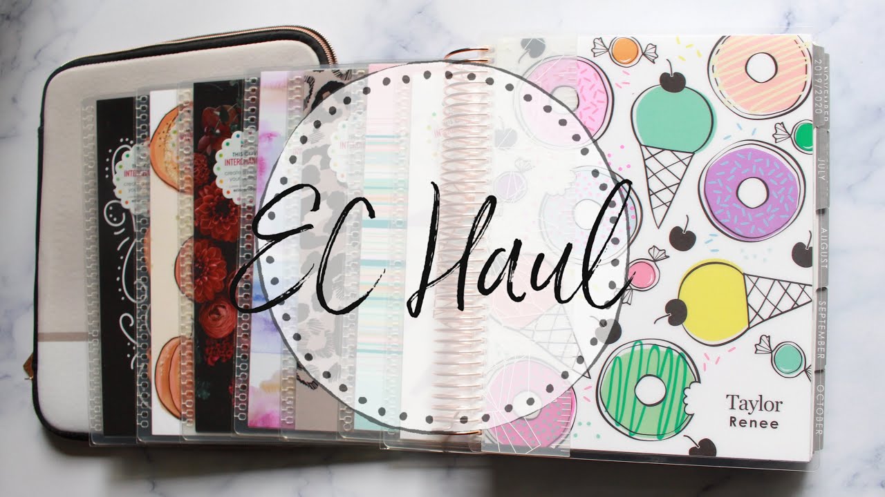 ERIN CONDREN BOGO COVERS HAUL YouTube