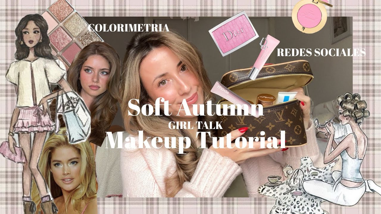 Soft Autumn Makeup Tutorial 🍂🎀| Colorimetría & Consejos 