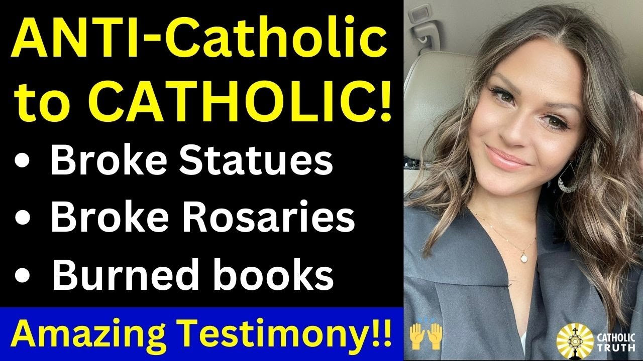 From Evangelical to CATHOLIC! (Anti-Catholic joins Catholic Church!)
