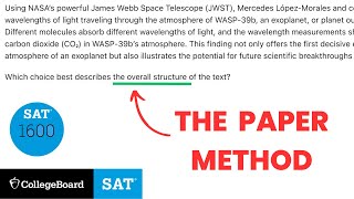 Overall Structure Questions Digital SAT