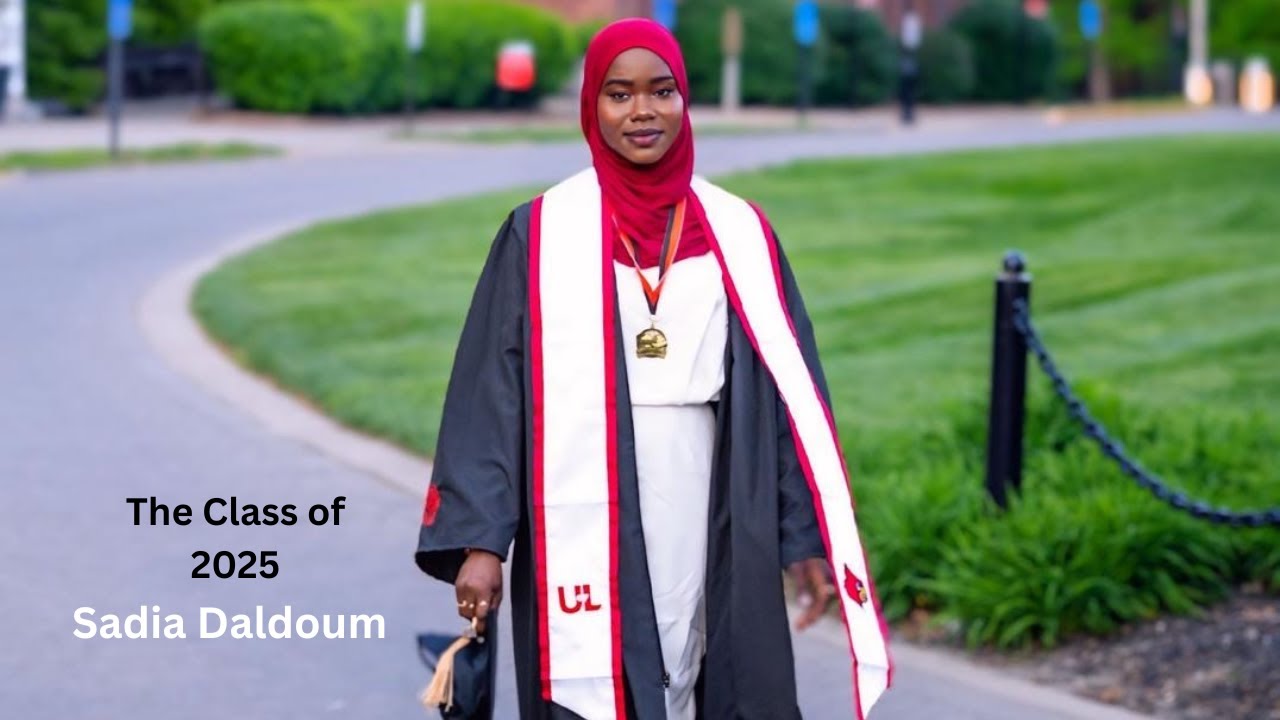 Sadia's graduation party from University of Louisville.