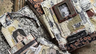 HANDMADE BOOK FEATURING TIM HOLTZ LABORATORY FABRIC COLLECTION 2024 (flip through)