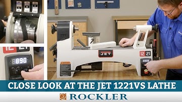 JET 1221VS Lathe - Features and Benefits