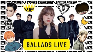 Reacting to BIG BANG ballads LIVE! Cafe, If You, Tell Me Goodbye and Haru Haru