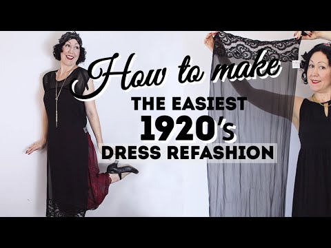 Video: Cara Membuat Pakaian Flapper: 6 Langkah (dengan Gambar)