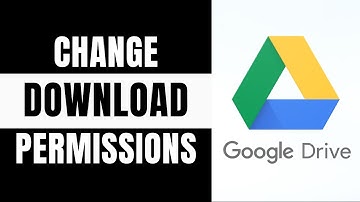 How to Change Download Permissions on Google Drive | Disable download option on shared files (2024)