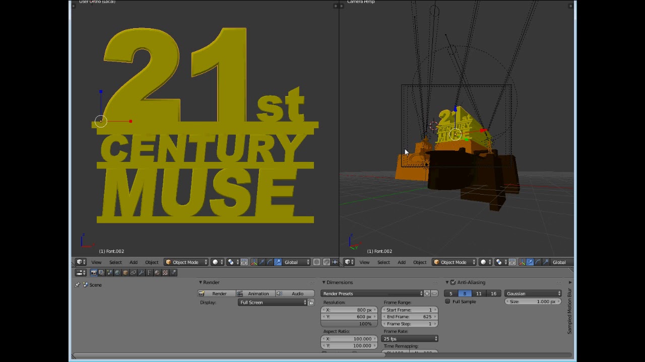 how to make your own 20th century fox intro!(old yt style) - YouTube