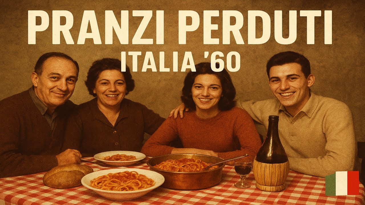 🍝 I Pranzi di Famiglia Perduti degli Anni ’60