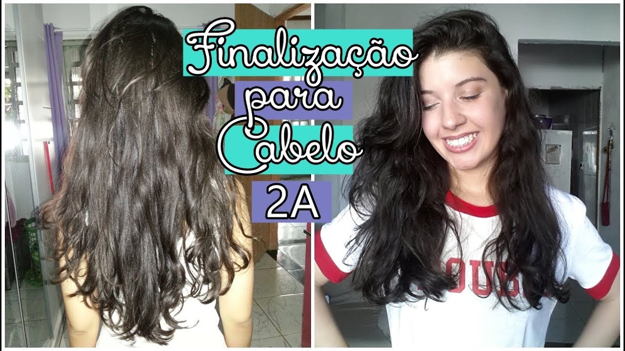 Como Finalizar Cabelo Ondulado 2a Ou 2b Com Gelatina Mais Volume Natalia Biazzi Youtube