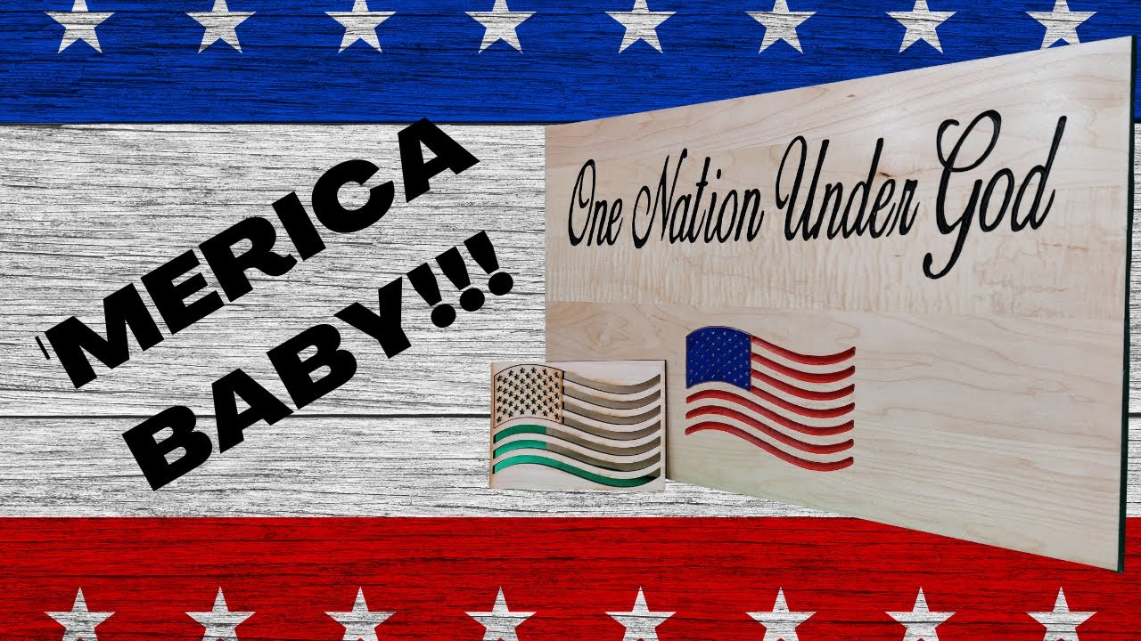 Вырезаем наш новый американский флаг — патриотический знак своими руками