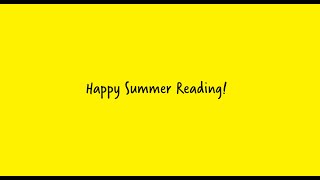 Welcome to Summer Reading 2020!