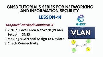 GNS3 Tutorial (14): VLAN (Virtual Local Area Network), in GNS3 Lab [Step-by-Step]