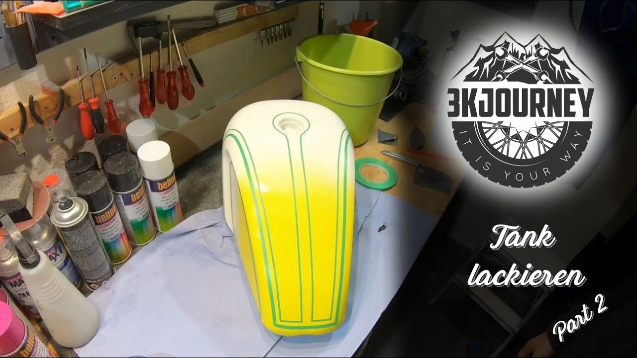 Tank zu Hause lackieren | 2/2 | Sportster Details #5