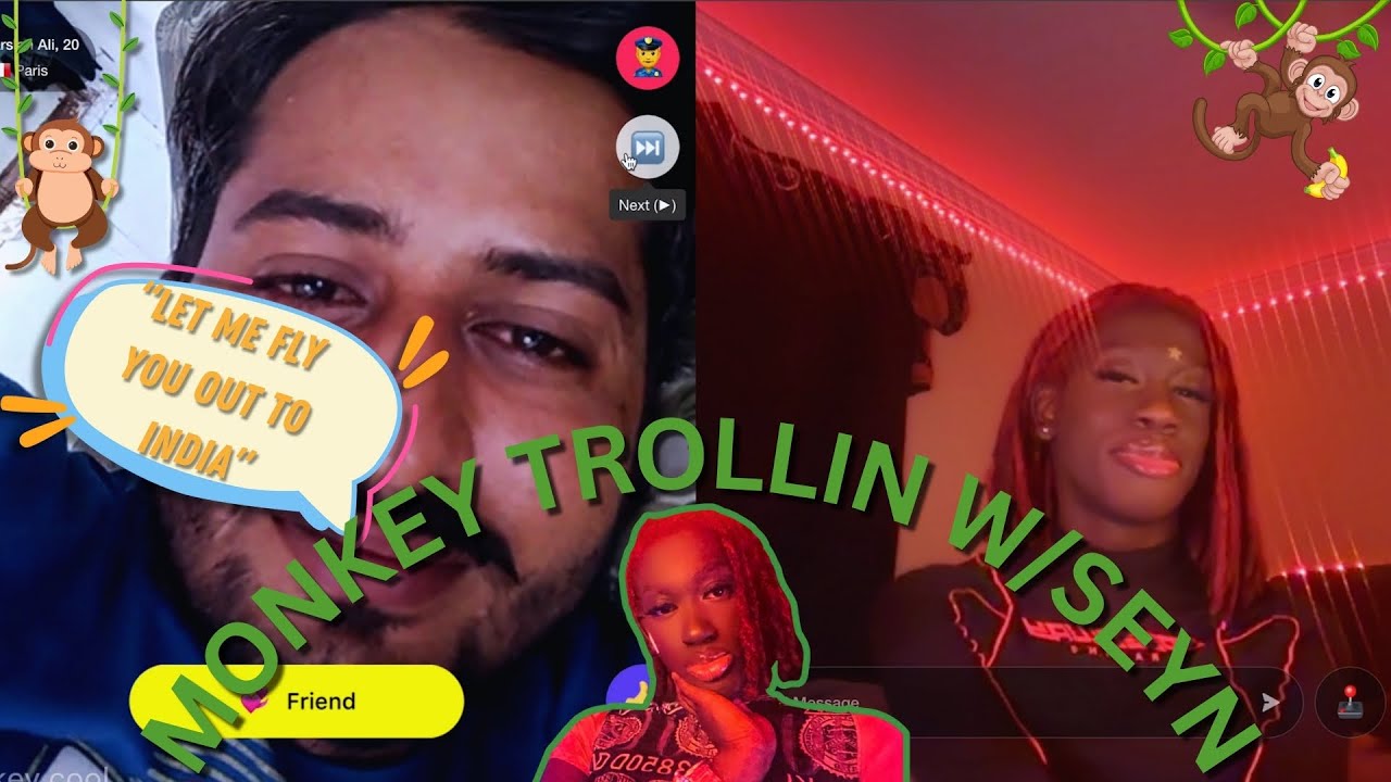 I PULLED A SUGAR D*DDY... HE SENT ME 200$!!! (MONKEY TROLLING W/SEYN)