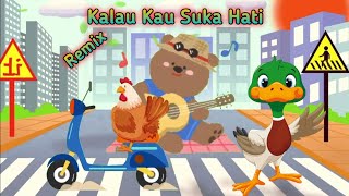 Kalau kau suka hati remix ~ Kalau kau suka hati no copyright ~ Lagu anak