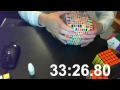 11x11x11 Rubik's Cube Solving (55m:19.47s)