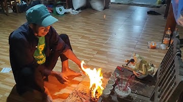 bản sắc dân tộc lễ cúng tổ tiên vào ngày mùa vàng bội thu phần cuối