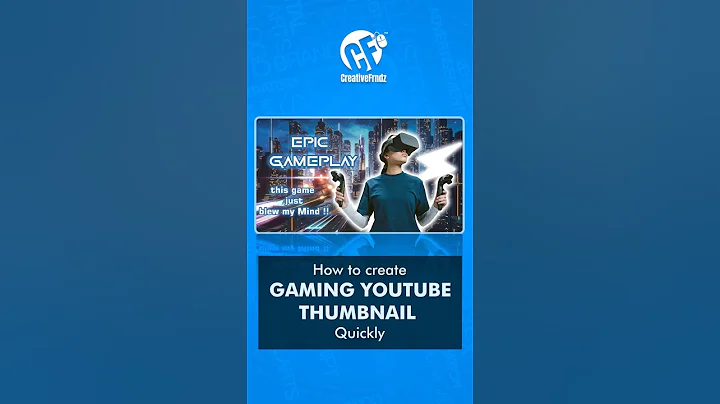 How to create Gaming Youtube Thumbnail Quickly #gaming #photoshop #youtube #thumbnail #epicgames