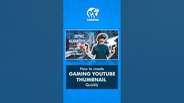 How to create Gaming Youtube Thumbnail Quickly #gaming #photoshop #youtube #thumbnail #epicgames