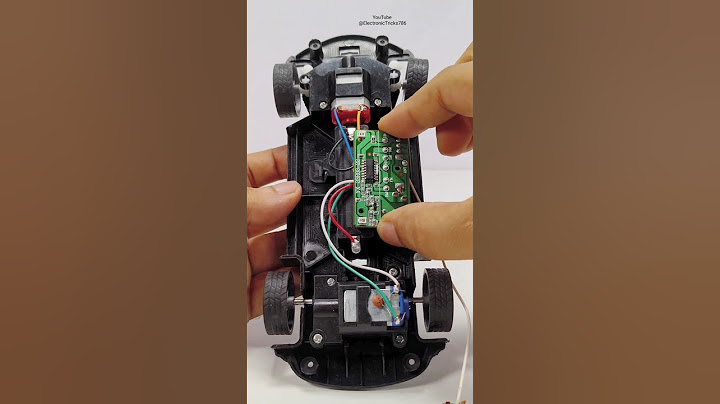 RC car Powered by Remote control / Remote control car repair / Remote car repair / DC Motor RC car