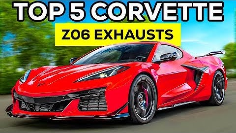 TOP 5 EXHAUSTS FOR C8 ZO6 CORVETTE! (Fabspeed, Corsa, AWE, Kline, Valvetronic Designs)