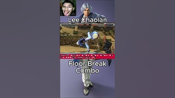 Lee Chaolan Combo 107 Damage (Floor Break) | TEKKEN 7 GLOBAL MOD | PPSSPP #subscribe #like