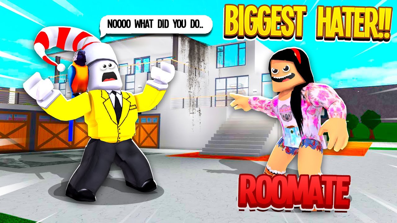 Hater Roommate Experiment What She Did Will Shock You Roblox Youtube - roblox bloxburg ant