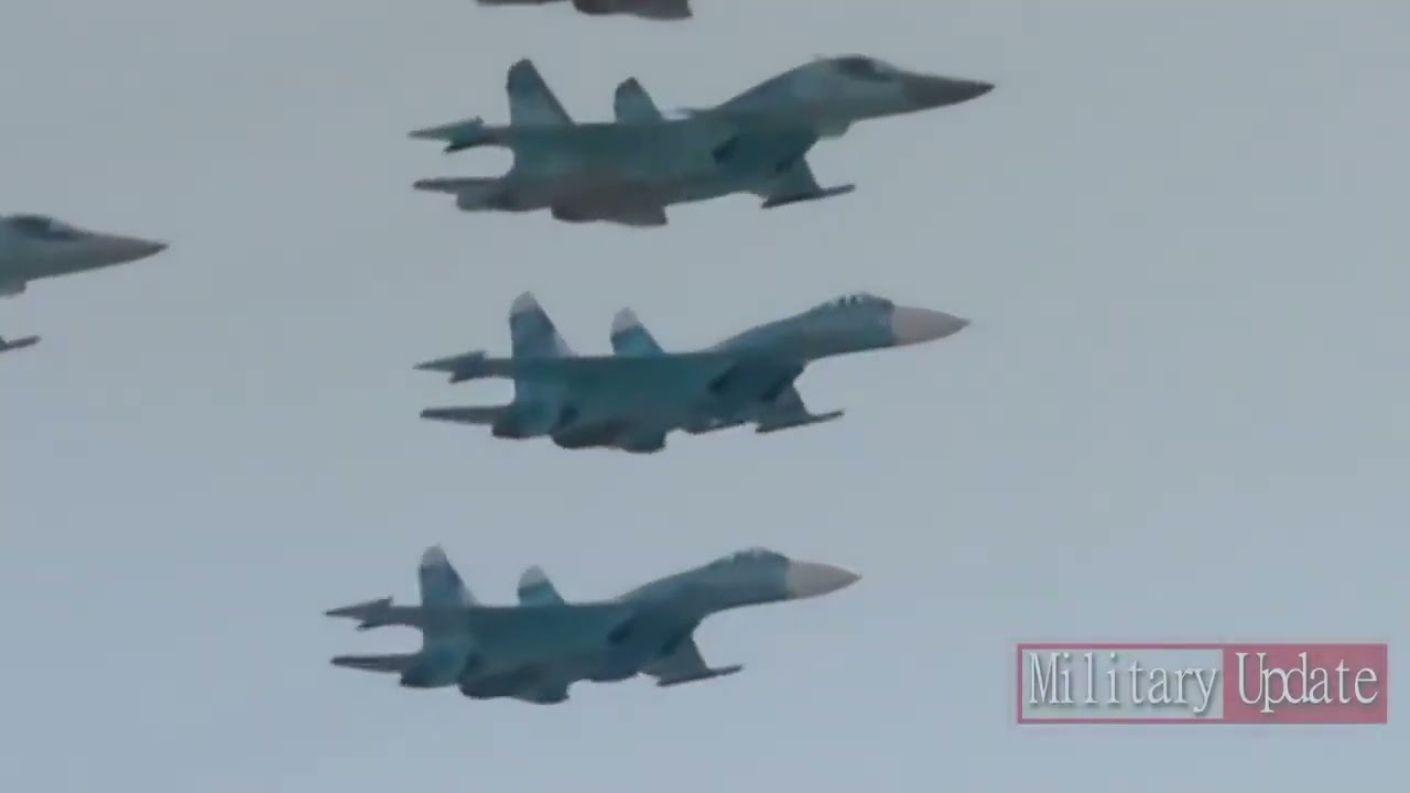 Awesome! SU 35 Shows Its Crazy Ability
