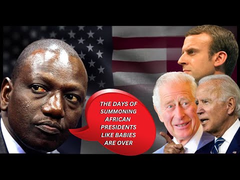 Kenyan President Says African Leaders wont Be Summoned Like Babies By World Leaders Anymore.